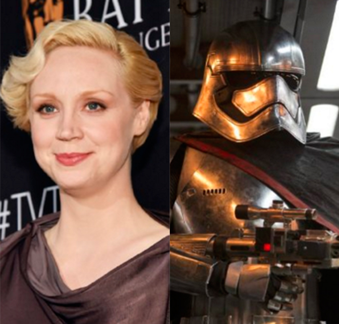 Personagem de Gwendoline Christie em <i>Star Wars</i> era para ter sido interpretado por um homem