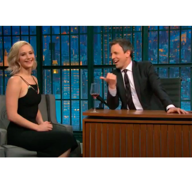 Jennifer Lawrence revela que já teve uma <i>crush</i> por um apresentador de <i>talk-show</i>, saiba quem!