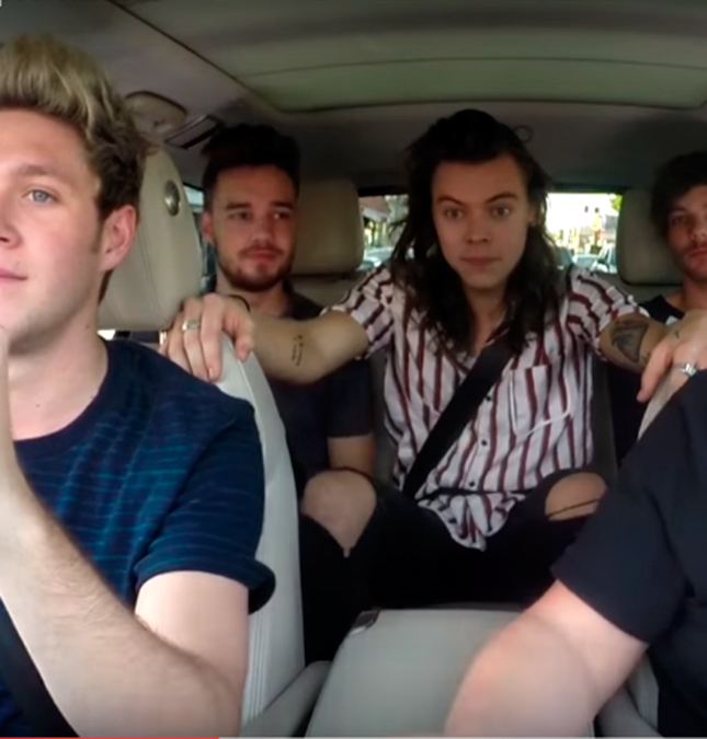 <i>One Direction</i> participa de <i>carona do karaokê</i>, assista!