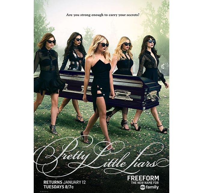 Após cem mil <i>tweets</i>, <i>Pretty Little Liars</i> libera <i>pôster</i> da sexta temporada