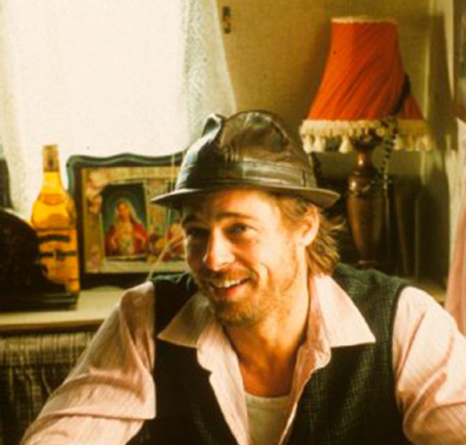 Em Snatch: Porcos e Diamantes, Brad Pitt também não tentou ser o galã da história e deixou a beleza de lado. Em Snatch: Porcos e Diamantes, Brad Pitt também não tentou ser o galã da história e deixou a beleza de lado.
