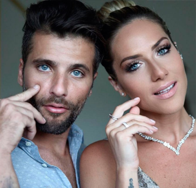 Bruno Gagliasso imita a esposa, Giovanna Ewbank, e arrasa no <I>carão</i>