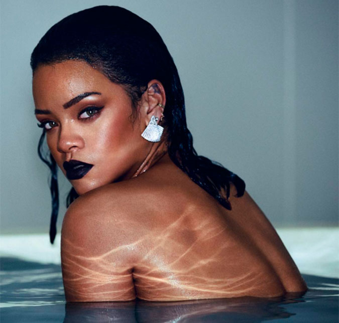 Rihanna dispensa roupa em vídeo de divulgação de seu novo álbum, veja!