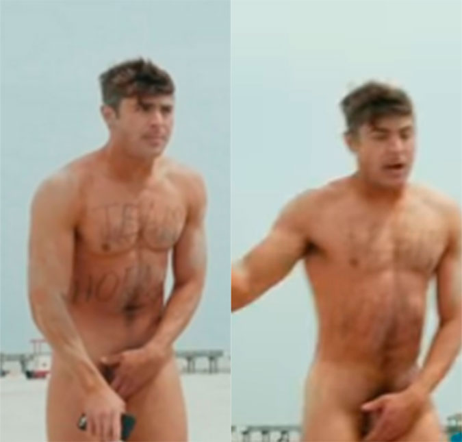 Zac Efron quase mandou um <I>nude</i> no <I>trailer</i> de seu novo filme, veja!