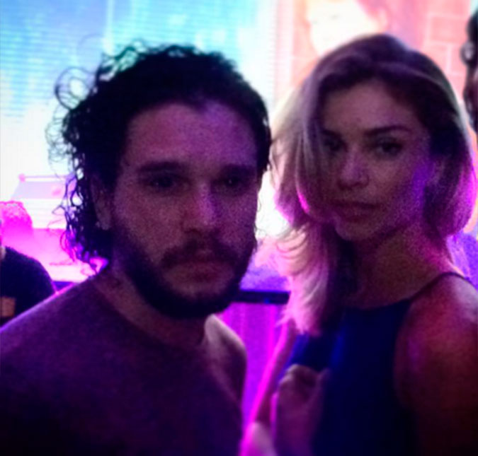 Grazi Massafera pode estar conhecendo melhor Kit Harington, ator de <I>Game of Thrones</I>