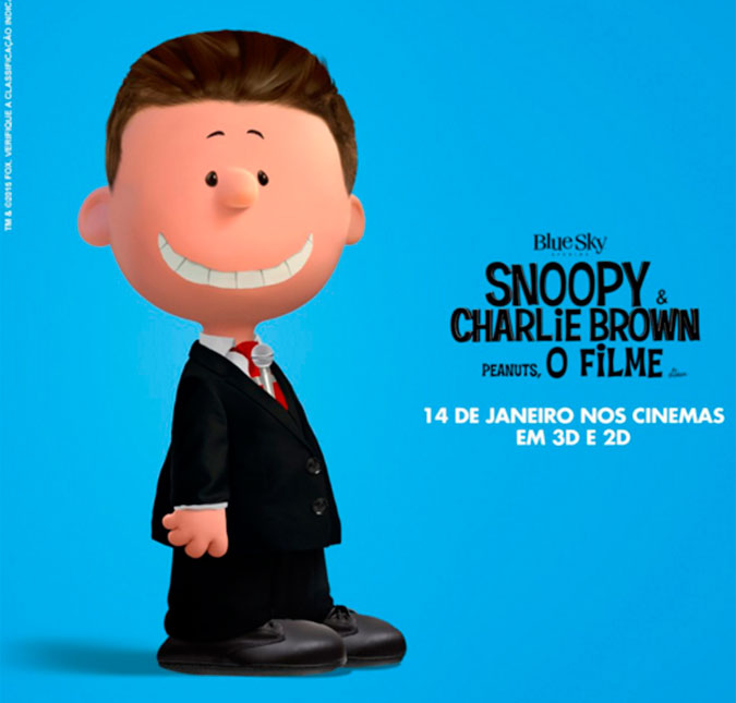 Alerta fofura! Silvio Santos vira um personagem do <I> Snoopy</I>