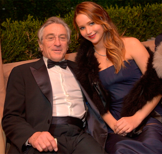 Poderosa! Jennifer Lawrence dá dicas de como atuar para Robert De Niro