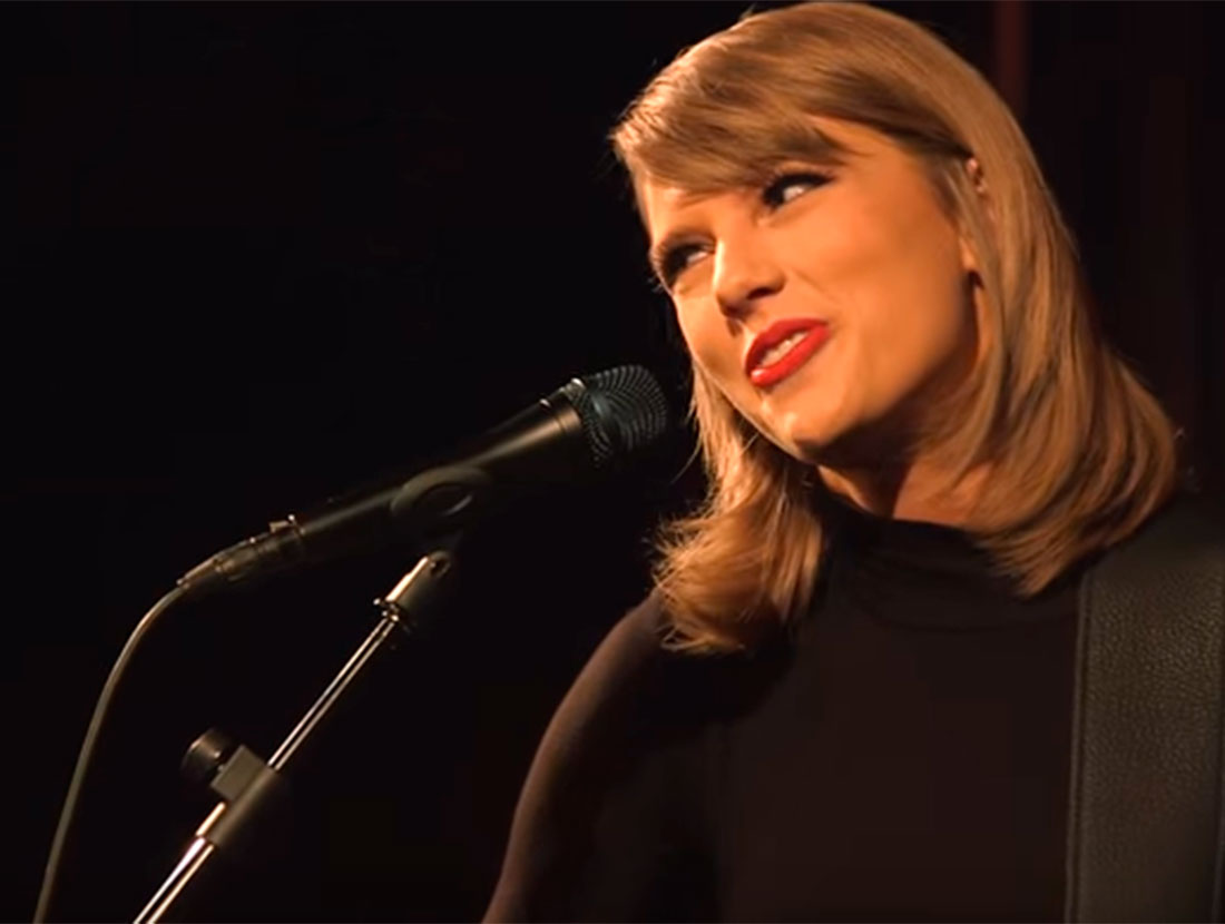 Taylor Swift faz uma versão incrível de <i>Blank Space</i>, confira!