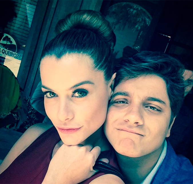 Cadu Libonati posta foto com Alinne Moraes e brinca: <i>Feia demais!</i>