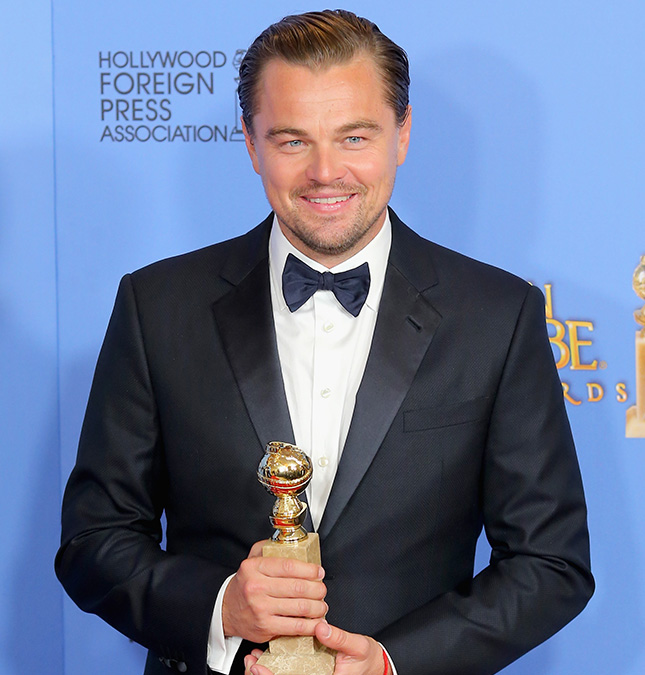 Leonardo DiCaprio explica careta para Lady Gaga no <i>Globo de Ouro</i>