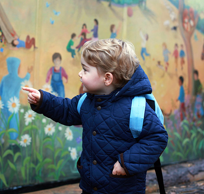 Príncipe George seguirá os passos do papai em sua vida escolar