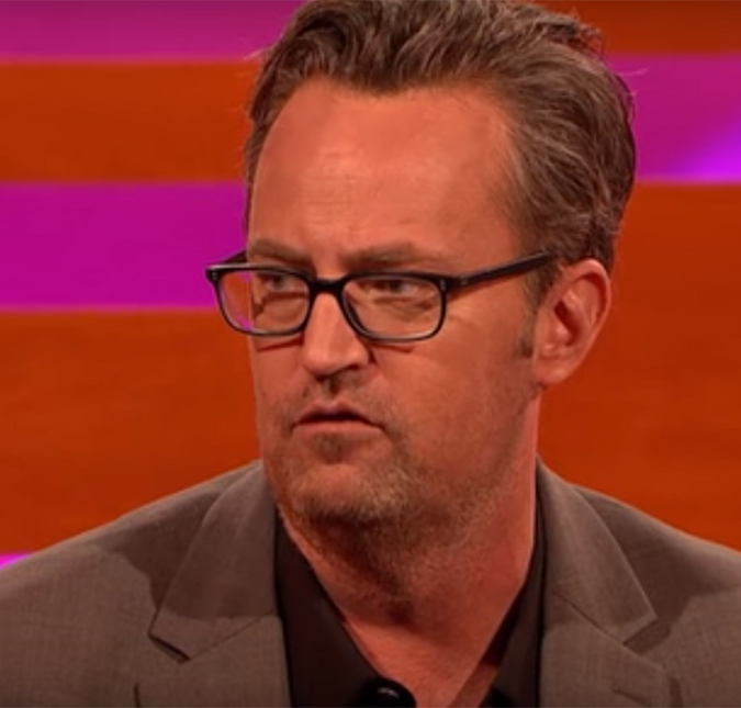 Mesmo fora da reunião de <i>Friends</i>, Matthew Perry prova que é um dos maiores fãs da série
