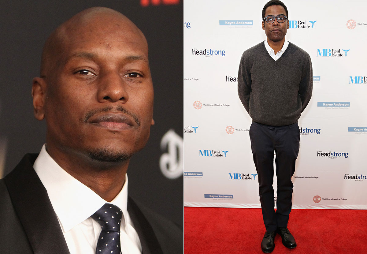 Tyrese Gibson quer que Chris Rock não apresente mais o <i>Oscar</i>