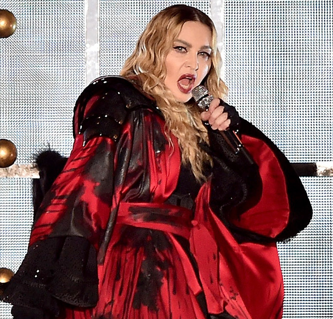Madonna xinga ex-marido durante <i>show</i>!
