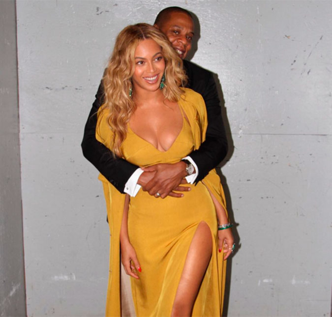 Beyoncé está grávida de cinco meses de seu segundo filho, diz <I>site</i>
