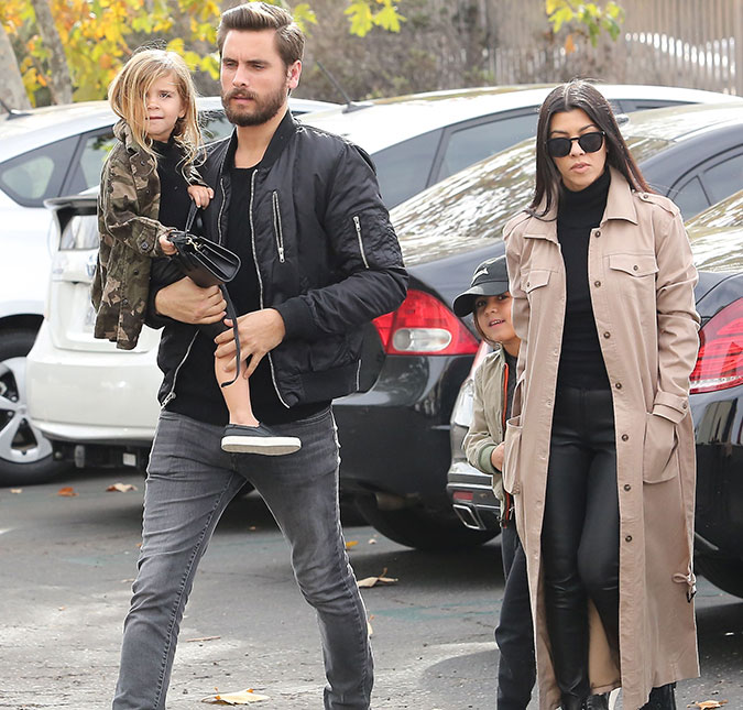 Scott Disick teria ligado para Kourtney Kardashian propondo casamento e mais um filho. Entenda!