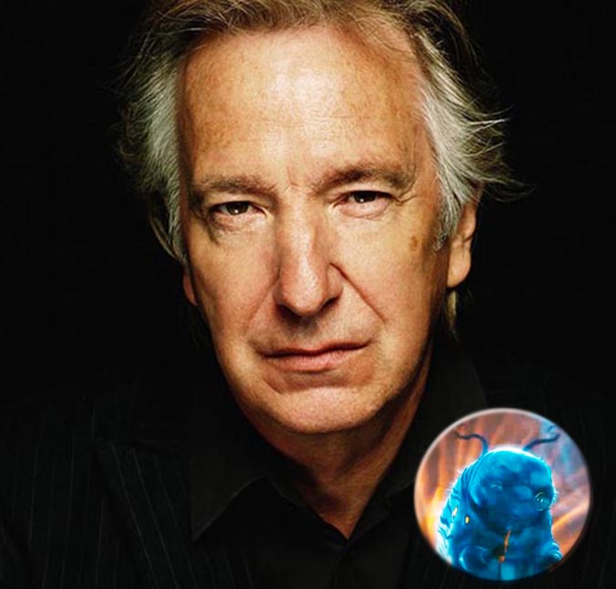 Alan Rickman ainda aparecerá em um último filme, <i> Alice Através do Espelho</i>. Confira o <i>trailer</i>!