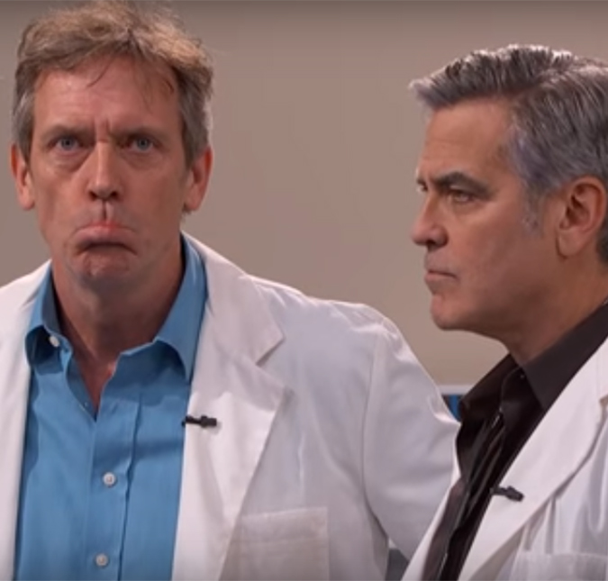 George Clooney leva bolo dos colegas de <i>E.R.</i>, mas é salvo pelo dr. House, assista!