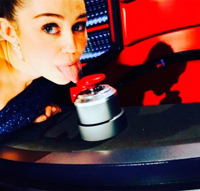 Miley Cyrus será uma das conselheiras no programa <I>The Voice</i>