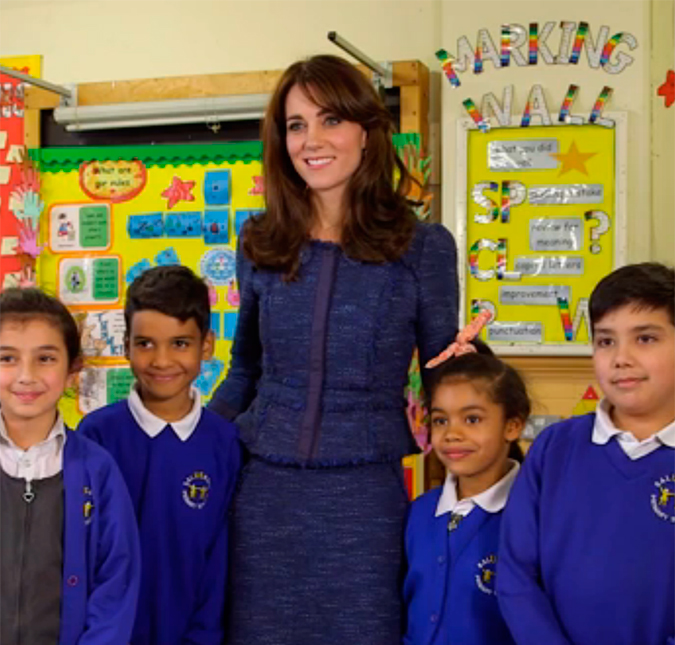 Kate Middleton dá seu apoio a projeto para crianças e revela: <i>Todas as crianças merecem crescer se sentindo confiantes</i>