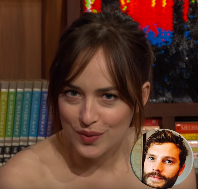 Dakota Johnson vai fazer com que Jamie Dornan tire as roupas na sequência de <i>50 Tons de Cinza</i>