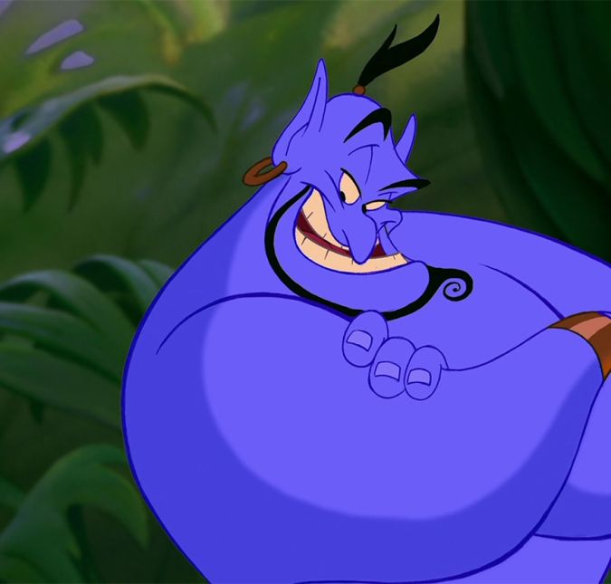 Na animação Aladdin, Robin Williams emprestou sua voz para o Gênio, que é libertado por Aladdin. Quando o amigo o liberta da lâmpada mágica anuncia: - Você está livre! Portanto, é bom sempre frisar que você também é livre e pode ser quem bem entender, não importa o que as outras pessoas digam! Além disso, o momento carrega uma linda mensagem sobre amizade, uma vez Aladdin usou seu último desejo libertar o amigo do papel de Gênio da Lâmpada para que ele pudesse fazer as coisas que sempre quis. Uma grande parceria, né? Na animação Aladdin, Robin Williams emprestou sua voz para o Gênio, que é libertado por Aladdin. Quando o amigo o liberta da lâmpada mágica anuncia: - Você está livre! Portanto, é bom sempre frisar que você também é livre e pode ser quem bem entender, não importa o que as outras pessoas digam! Além disso, o momento carrega uma linda mensagem sobre amizade, uma vez Aladdin usou seu último desejo libertar o amigo do papel de Gênio da Lâmpada para que ele pudesse fazer as coisas que sempre quis. Uma grande parceria, né?