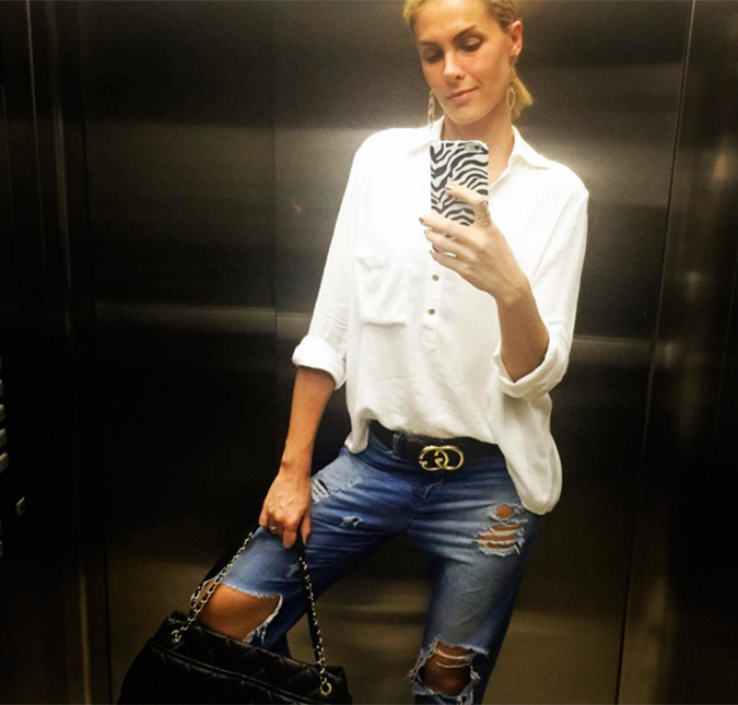 Ana Hickmann é criticada no <i>Instagram</i> por estar magra demais e responde: <i>Se está gorda, reclama. Se está magra, reclama também.</i>