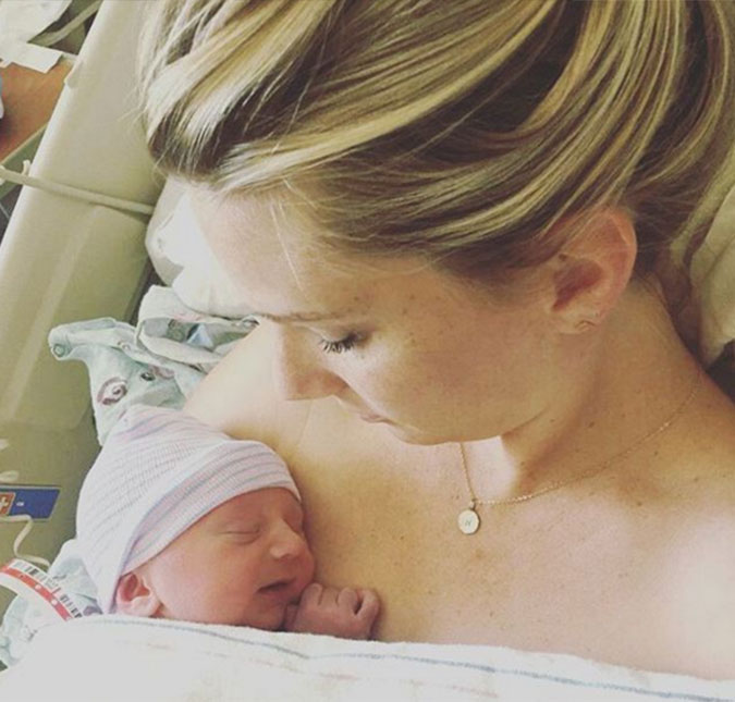 Heather Morris, a Brittany, de <I>Glee</i>, dá à luz seu segundo filho
