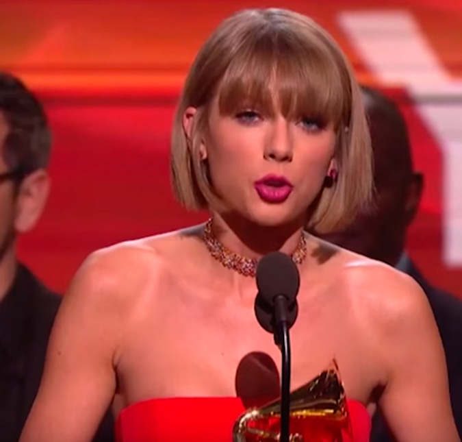 Taylor Swift teria feito discurso alfinetando Kanye West