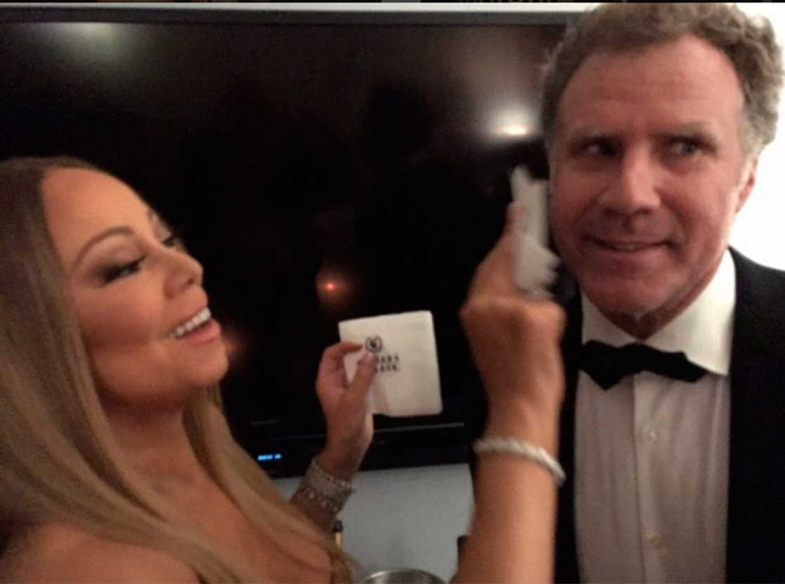 Mariah Carrey dá uma retocada básica em Will Farrel