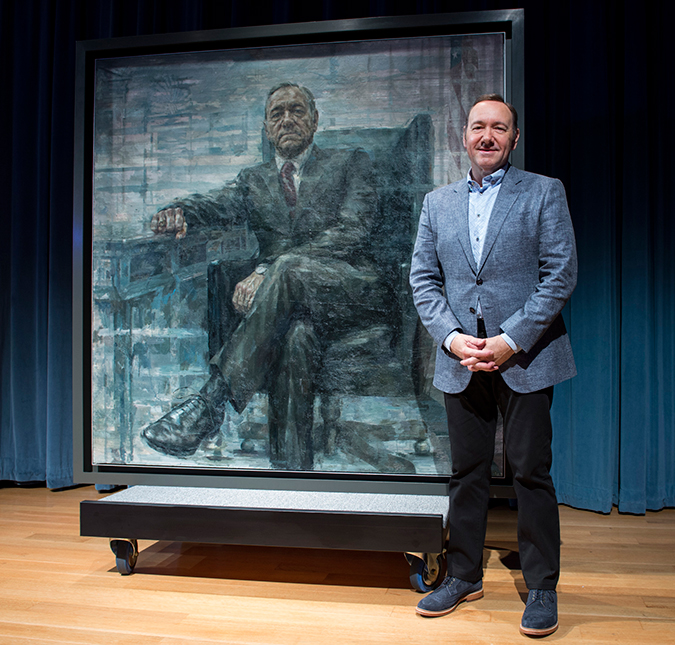Ao lado de outros presidentes, Kevin Spacey ganha retrato de Frank Underwood na Galeria Nacional