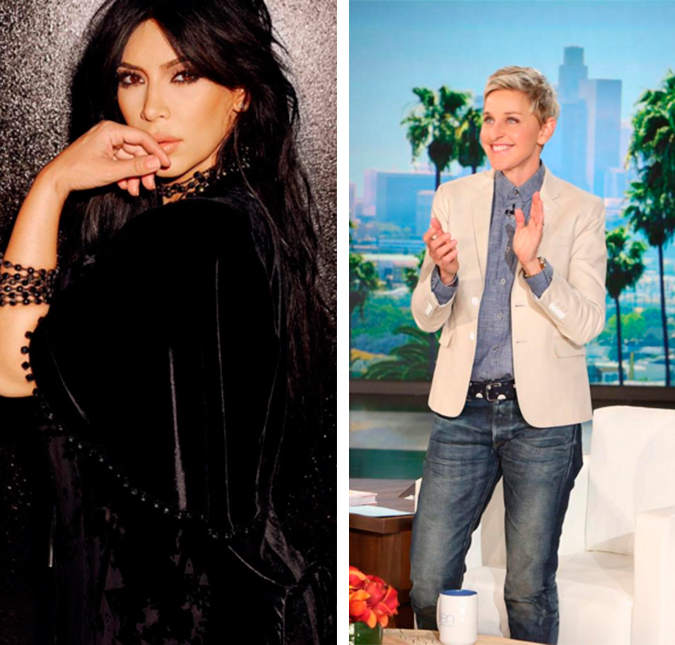 Kim Kardashian aparece em <i>trailer</i> de filme exclusivo feito por... Ellen DeGeneres? Assista ao vídeo e entenda!