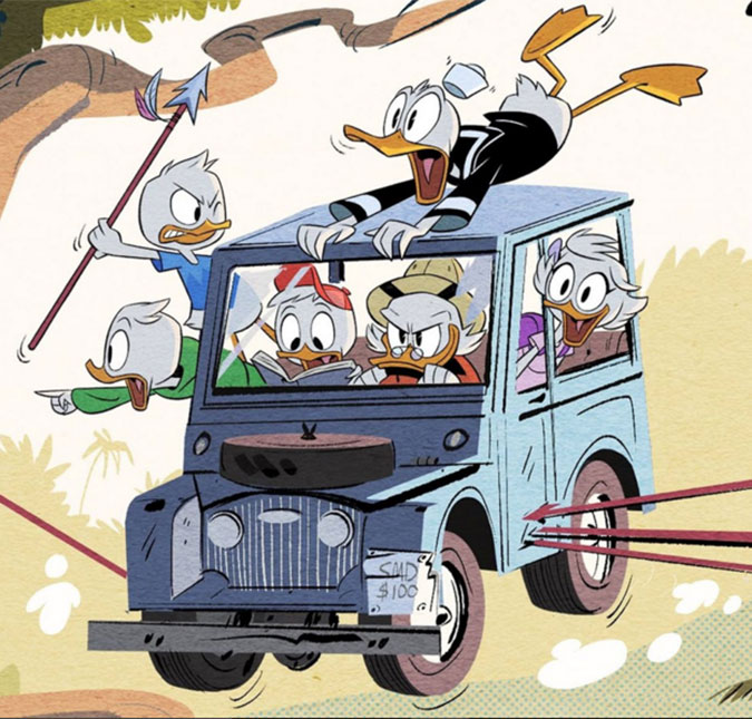 Disney libera novas imagens sobre o reboot de <i>DuckTales - Os Caçadores de Aventura</i>!