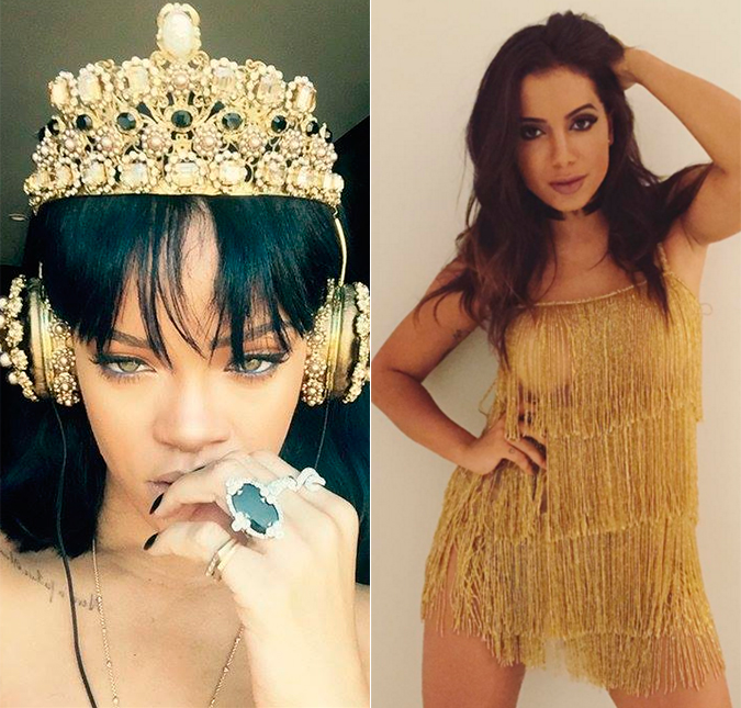 Anitta quer um presente especial de aniversário - e ele envolve Rihanna!