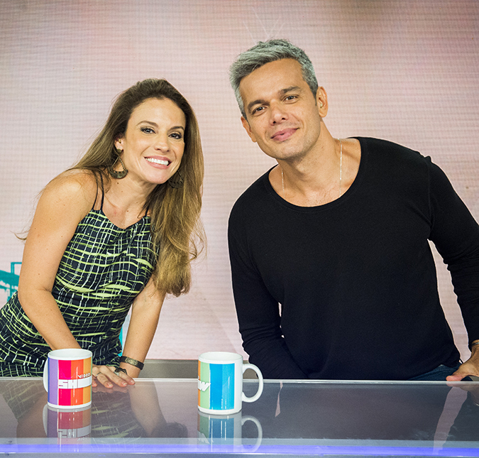 Estreia da substituta de Monica Iozzi no <i>Vídeo Show</i> conta com gafe de Rodrigo Santoro, entenda!