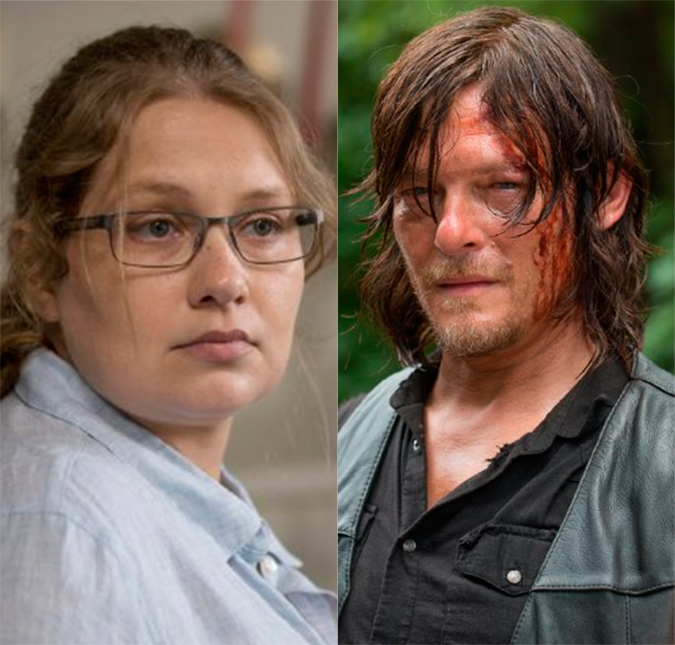 Merritt Wever faz revelação sobre sua personagem em <I>The Walking Dead</I>. Saiba o que é!