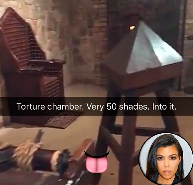Kourtney Kardashian revela desejo inusitado inspirado em <i>Cinquenta Tons de Cinza,</i> entenda!