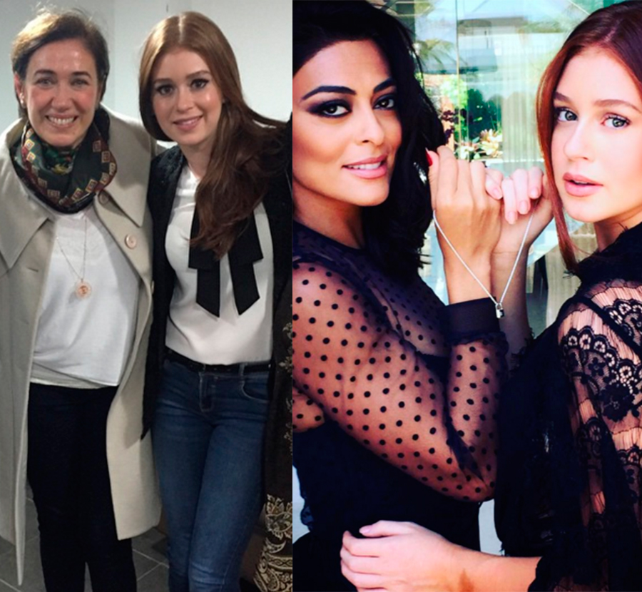 Marina Ruy Barbosa, Lilian Cabral e Juliana Paes
