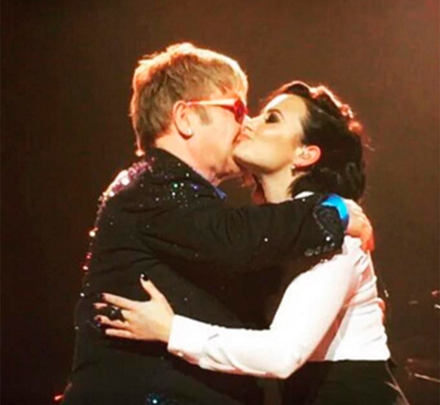 Elton John e Demi Lovato