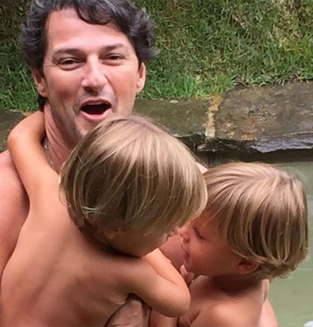 Pai de gêmeos, Marcelo Serrado revela que confundia os filhos, entenda!