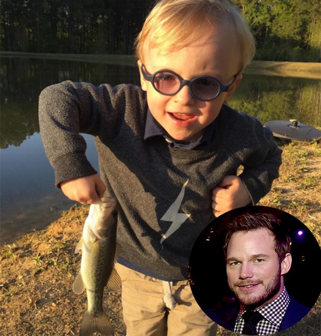 Chris Pratt compartilha clique fofíssimo do filho, vem ver!