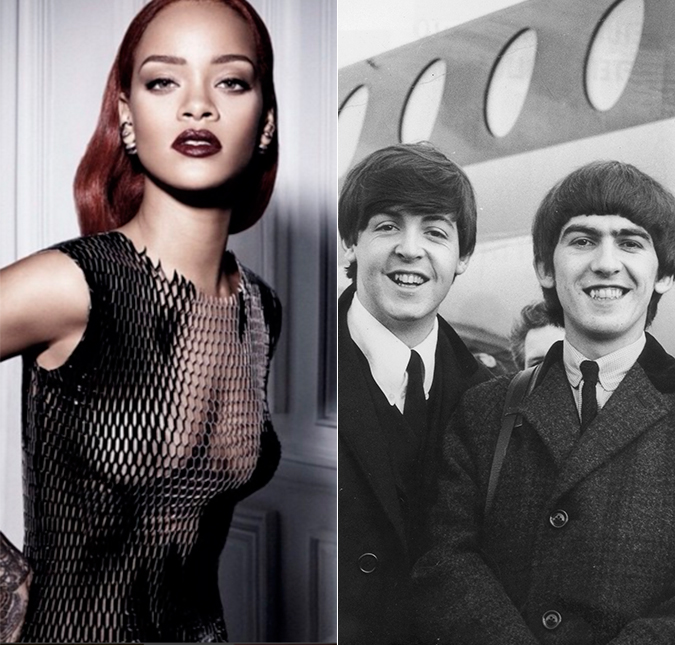 Rihanna bate recorde e fica do ladinho do <i>The Beatles</i>. Saiba mais!