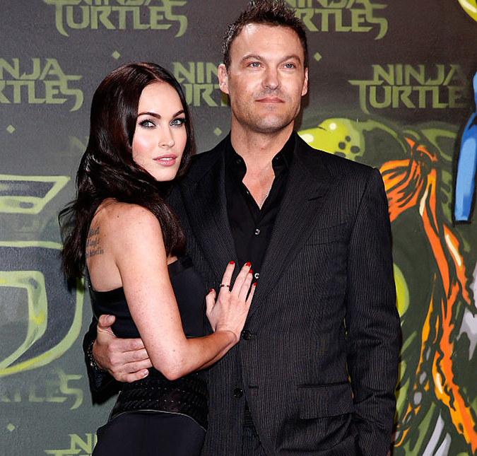 Após gravidez, Megan Fox e Brian Austin Green estão vivendo juntos novamente