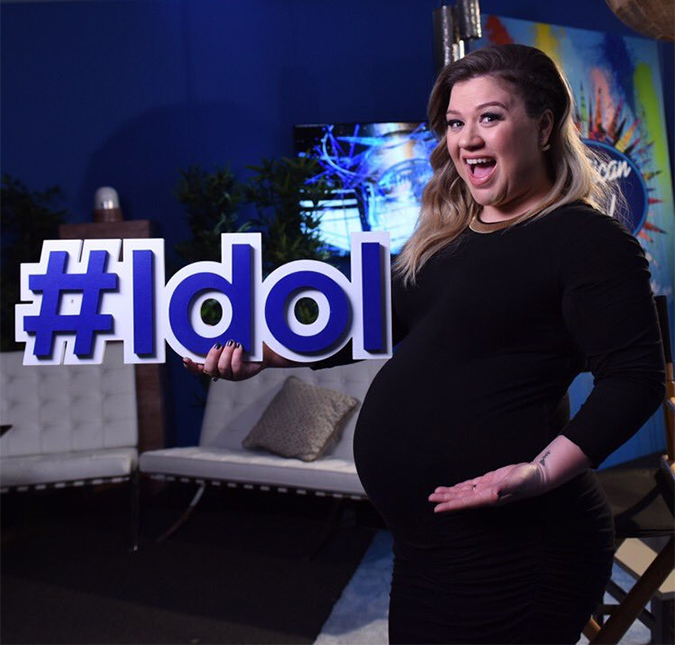 Kelly Clarkson dá à luz seu segundo filho, um menino!