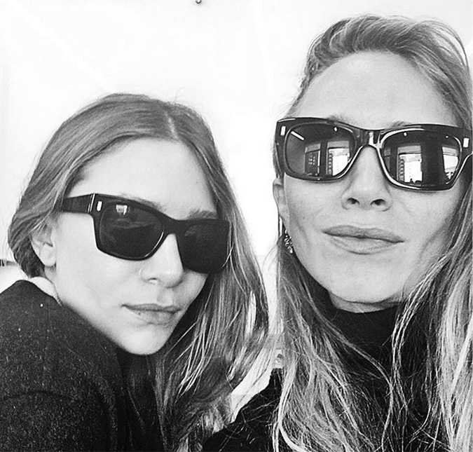 Mary-Kate e Ashley Olsen aparecem em primeira <i>selfie</i> pública, vem ver!