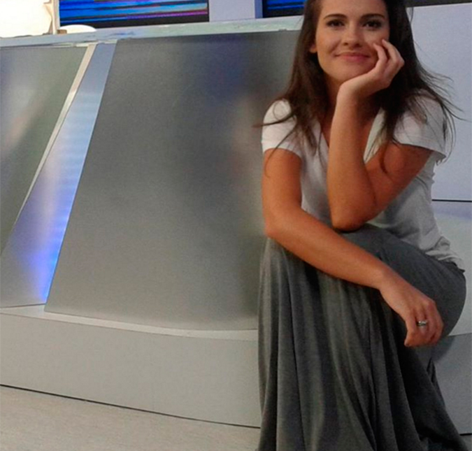 Lembra dela? Elisa Veeck, que fez a Fran na novela <I>Chiquititas</I>, agora é jornalista da <I>Globo</I>!