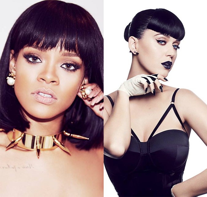 Katy Perry e Rihanna lançam marcas de cosméticos, saiba os detalhes!