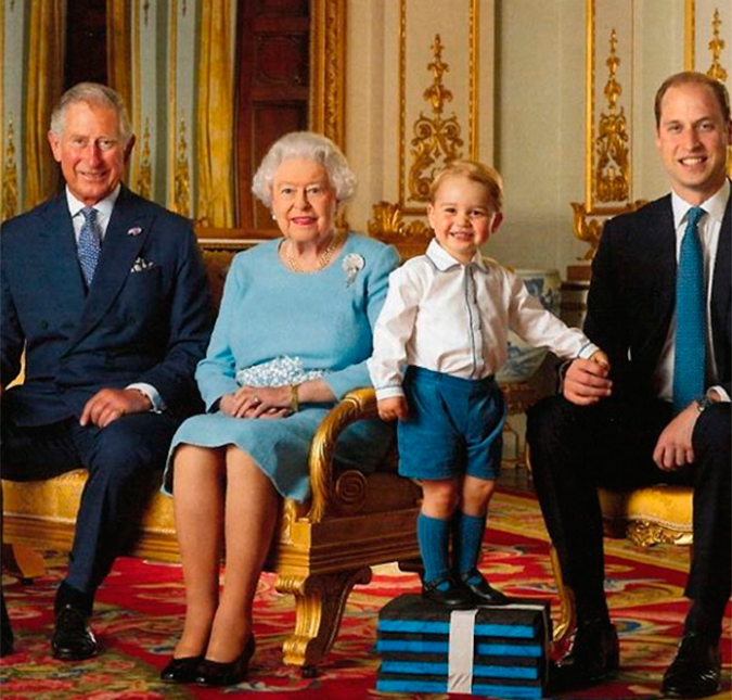 Muito amor! Príncipe George rouba a cena em clique comemorativo pelo aniversário de Elizabeth II