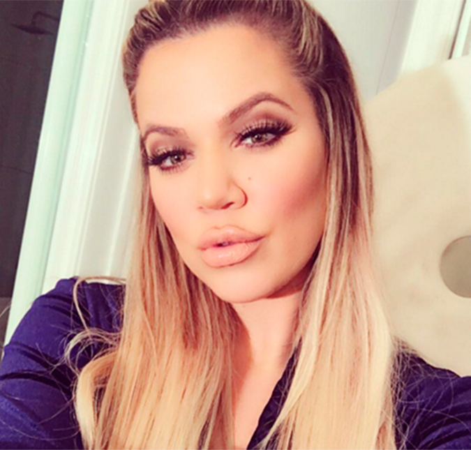 Khloé Kardashian entra para o <I>Snapchat</I> e faz vídeo ao lado de Lamar Odom