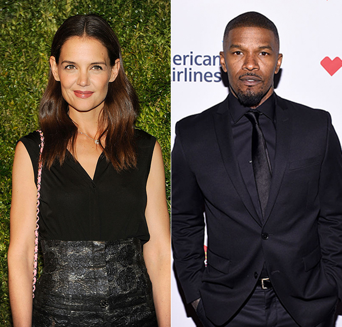 Katie Holmes irá se casar com namorado secreto, Jamie Foxx, diz <i>site</i>